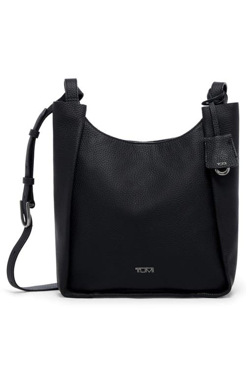 Tumi Francis Leather Crossbody Bag In Black