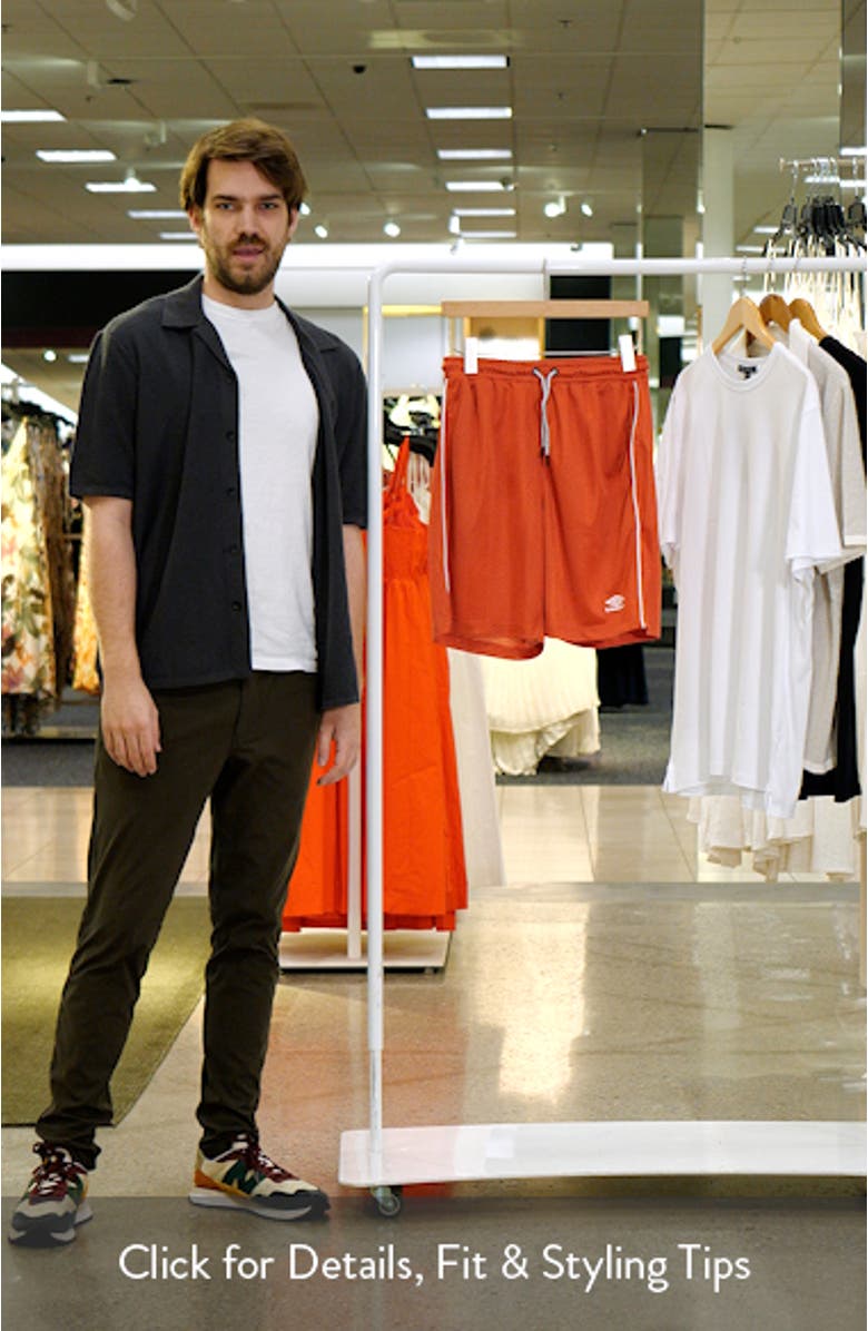 Jacquard Stripe Football Shorts, sales video thumbnail