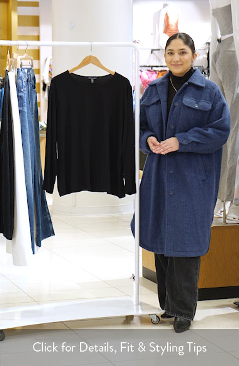 Pleated Sleeve Top, sales video thumbnail