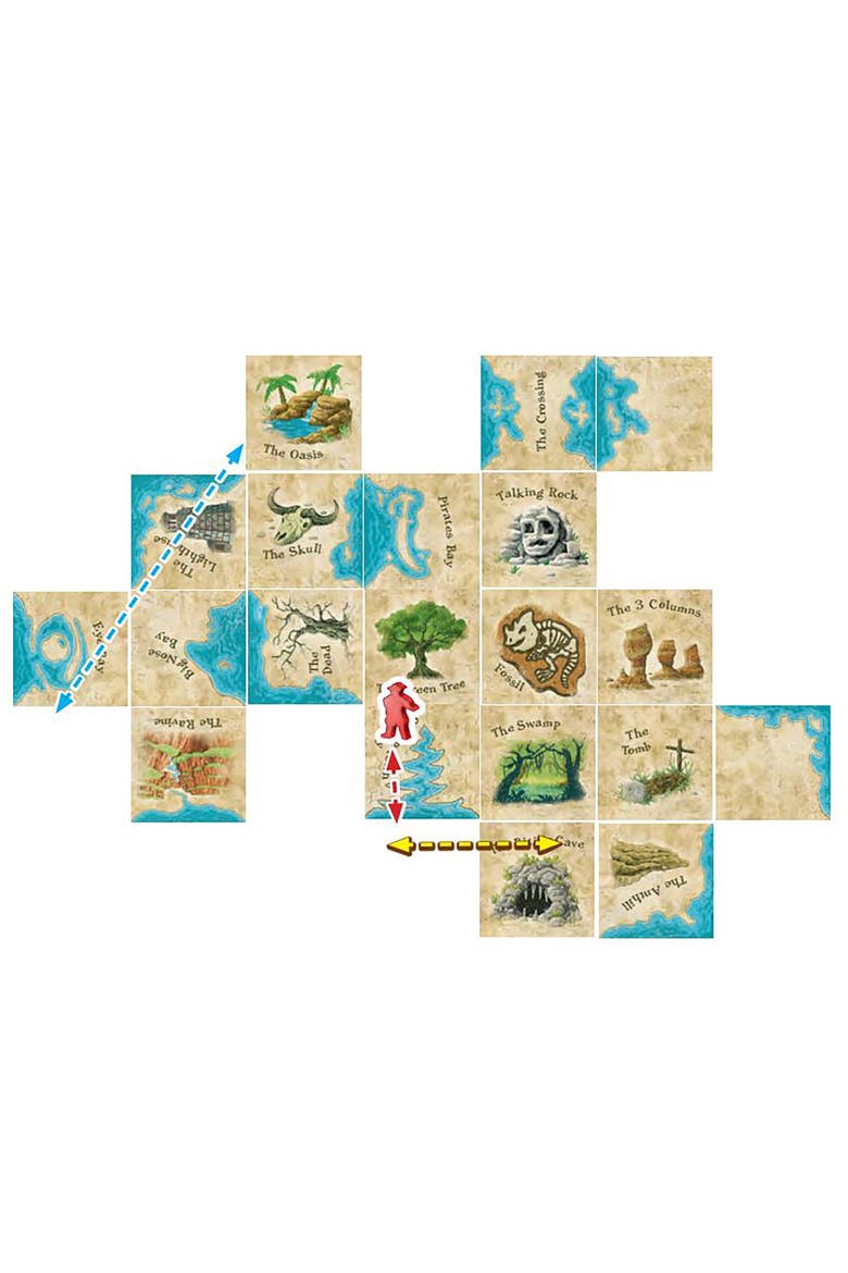 Morgan's Magic Map Tile Placement Game, Alternate, color, Multicolored