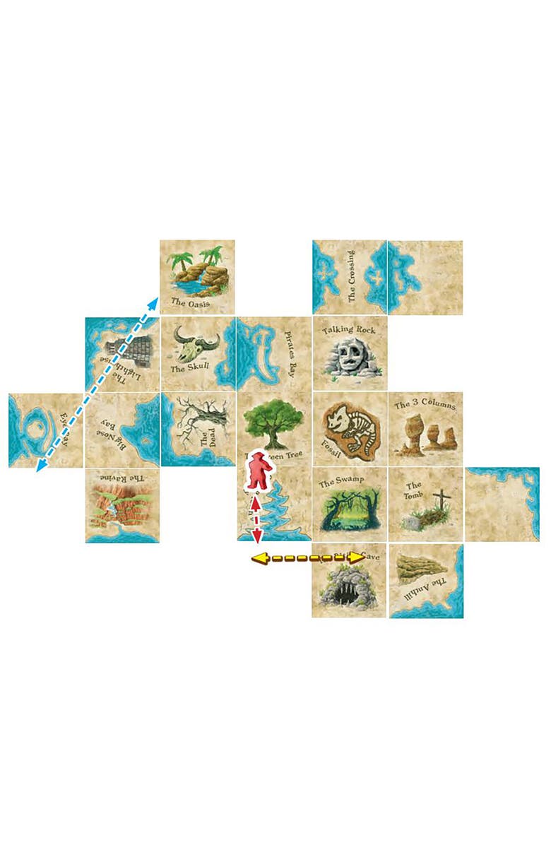 RIO Grande Games ACH Morgan's Magic Map Tile Placement Game, Alternate, color, Multicolored