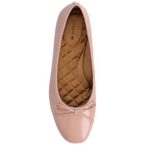 Birdies The Songbird Flat Patent Leather In Pink