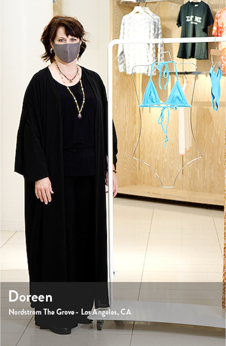 Sky Plissé Bikini Top, sales video thumbnail