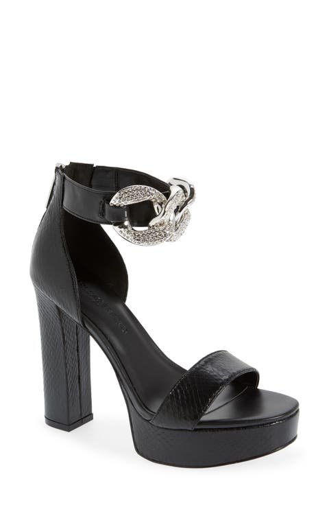 Anisha Crystal Links Platform Sandal (Women)