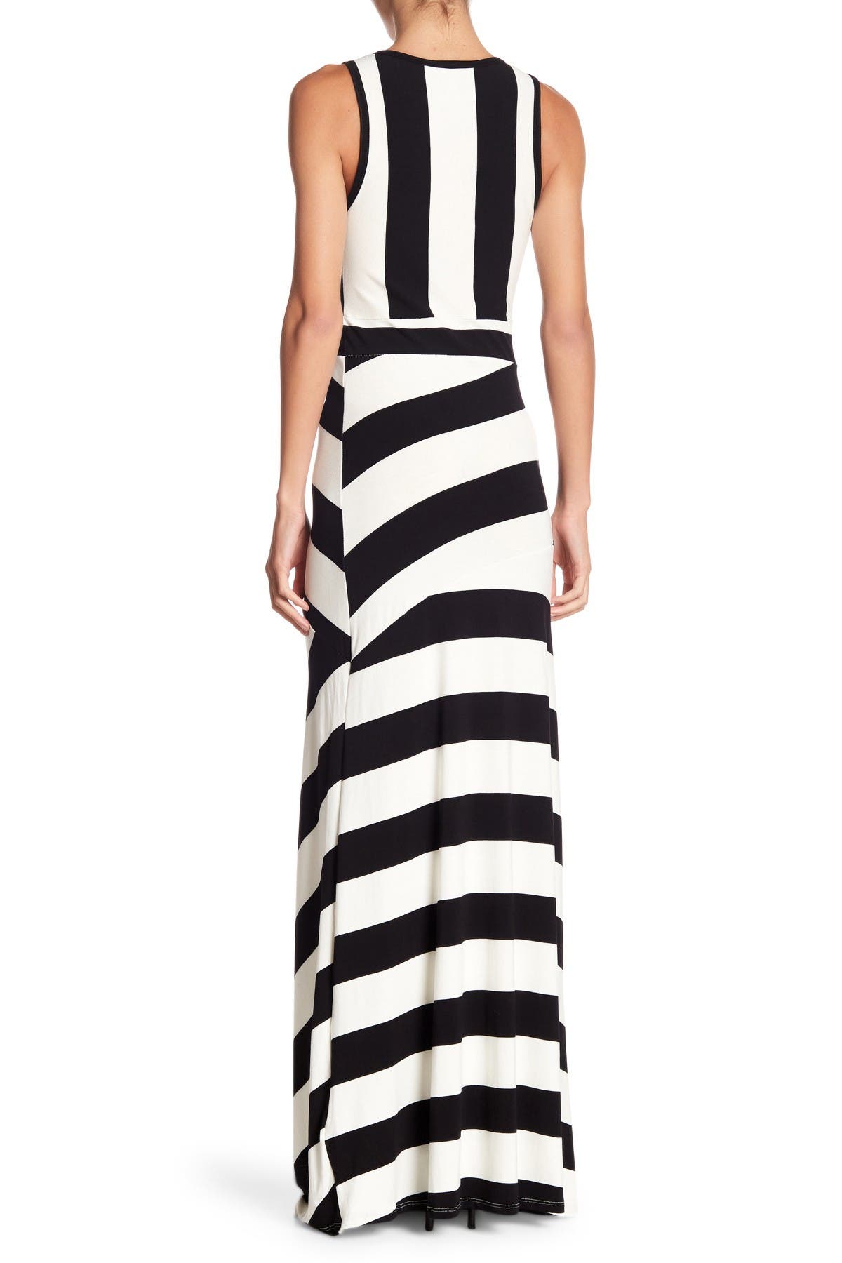 Sleeveless Maxi Stripe Dress - image 2
