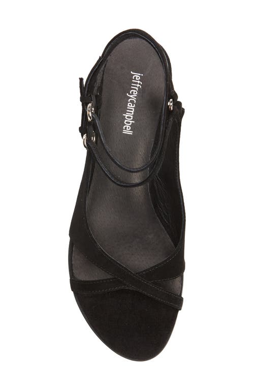 JEFFREY CAMPBELL JEFFREY CAMPBELL MISTIE STRAPPY KITTEN HEEL SANDAL