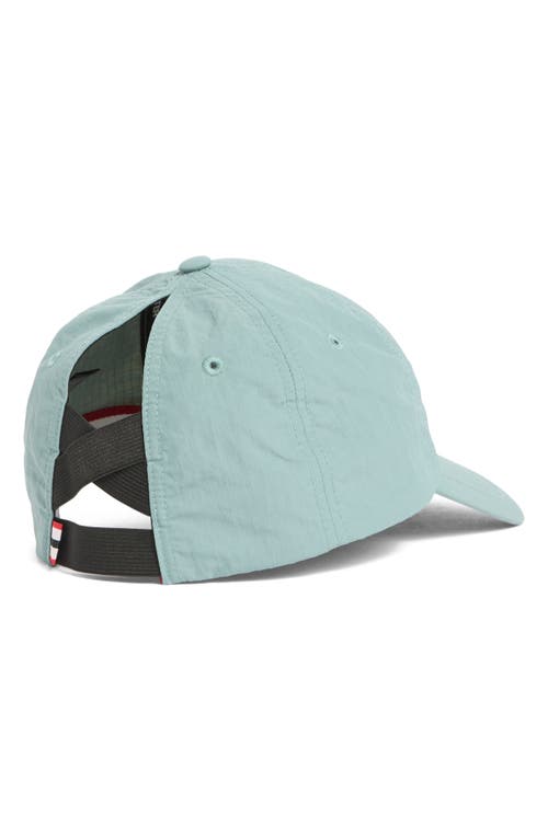 Hunter Ponytail Baseball Cap In Blue