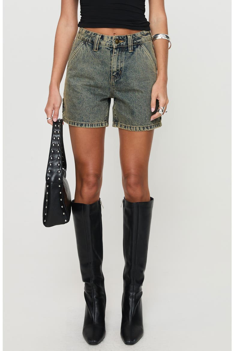 Lou Denim Carpenter Shorts, Main, color, BLUE