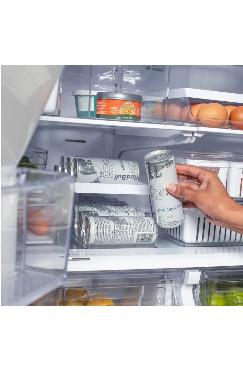 OU Clear Rolling BPA Free Can Dispenser Organizer, Alternate, color,