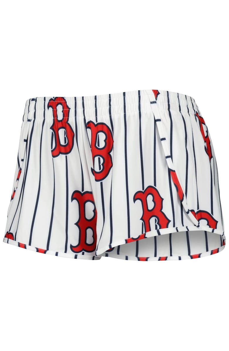 CONCEPTS SPORT Women's Concepts Sport White Boston Red Sox Reel Allover Print Tank Top & Shorts Sleep Set, Alternate, color, White