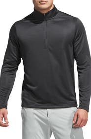 adidas Golf Performance Print Quarter Zip Pullover