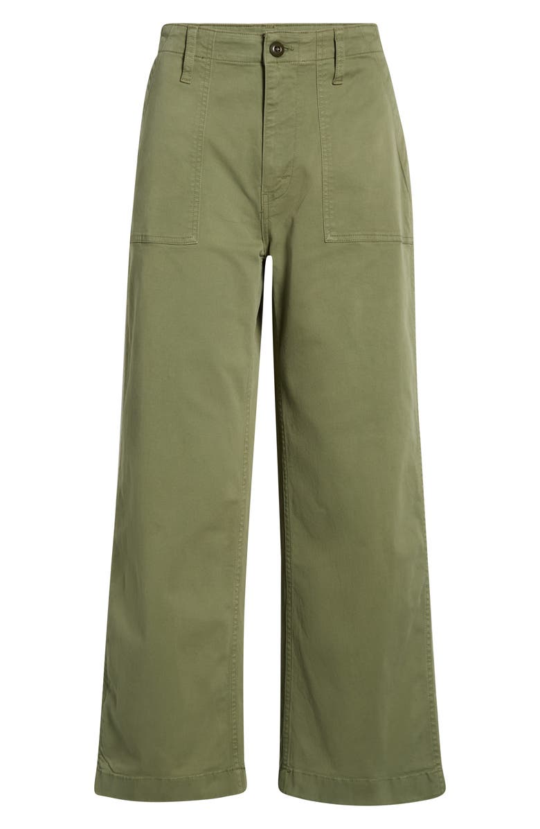 Re/Done The Trooper Stretch Cotton Utility Pants, Main, color, Desertsage