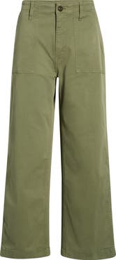 Re/Done The Trooper Stretch Cotton Utility Pants