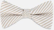 Deux par Deux Boy's Bow Tie Light Taupe