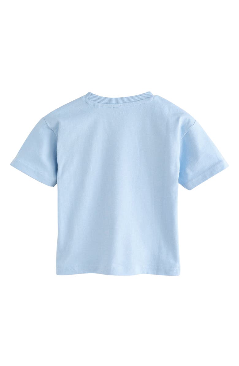 NEXT Kids' Dinosaur Appliqué T-Shirt, Alternate, color, 