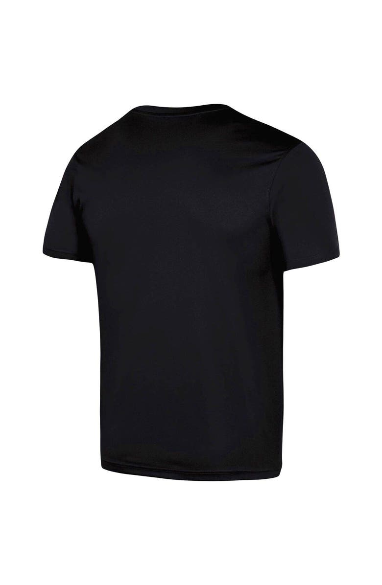 Under Armour Men's Under Armour Black Texas Tech Red Raiders School Logo Performance Cotton T-Shirt, Alternate, color, 