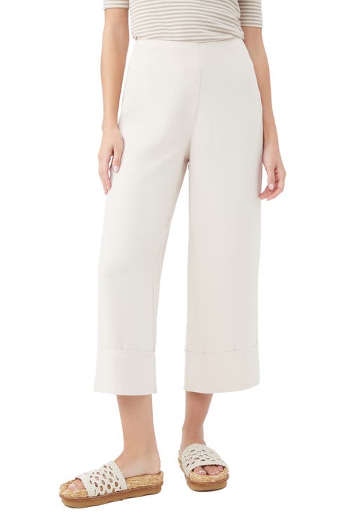 Trina Turk Bahooka Pant In Ecru In Ecru