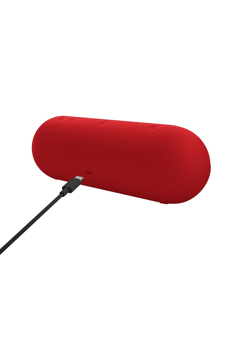 Beats by Dr. Dre<sup>™</sup> Beats Pill Portable Bluetooth<sup>®</sup> Wireless Water‑Resistant Speaker, Alternate, color, Statement Red