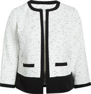KASPER Tweed Cardigan