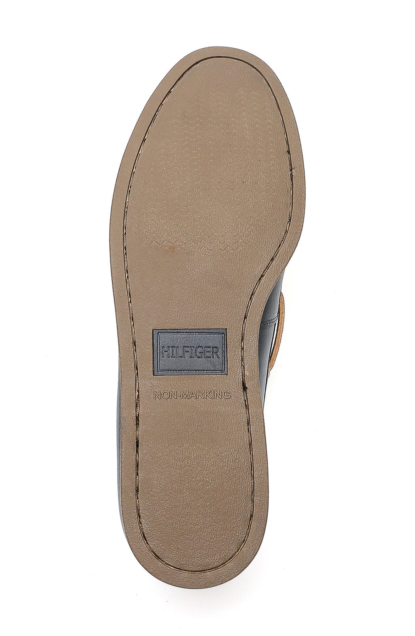 Tommy Hilfiger Brazen Boat Shoe, Alternate, color, Navy/ Dark Brown