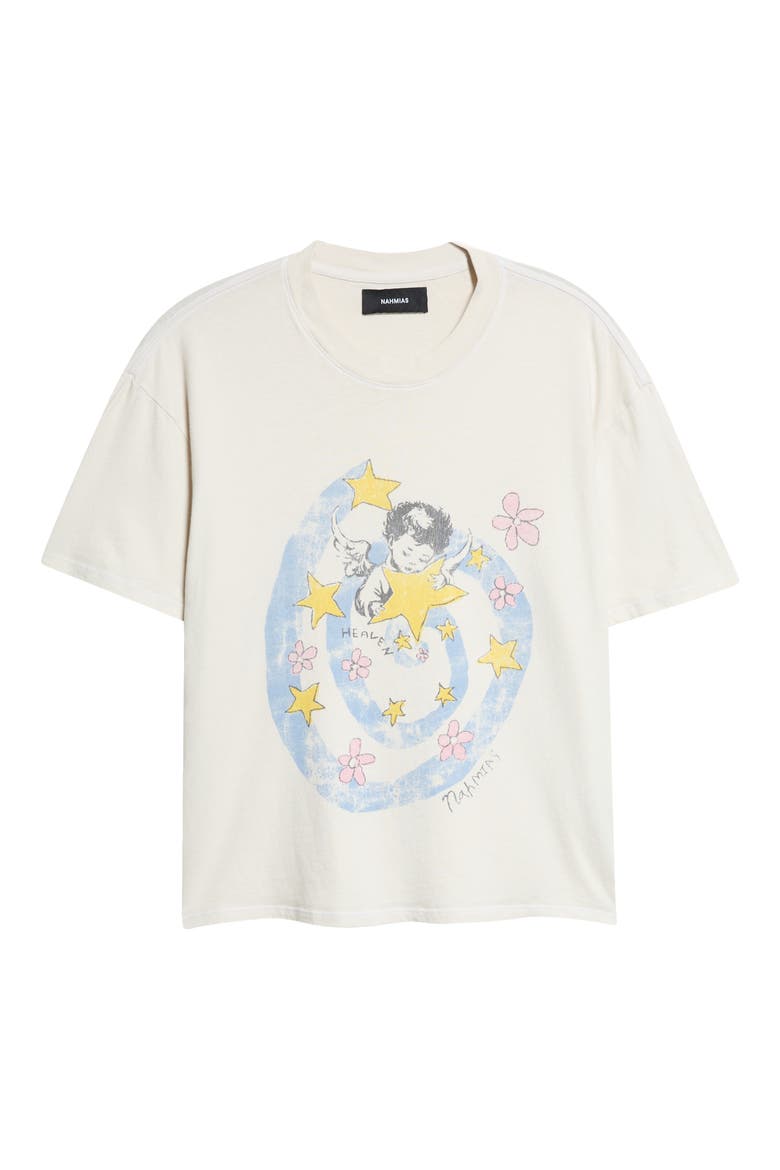 So What Cotton Graphic T-Shirt, Alternate, color, EGG WHITE JERSEY