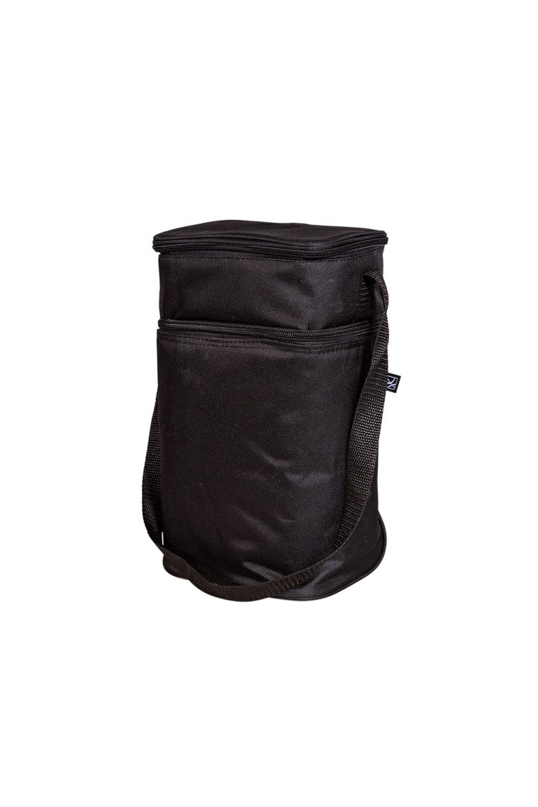 insulated 6 Bottle Cooler - Black, Main, color, Black