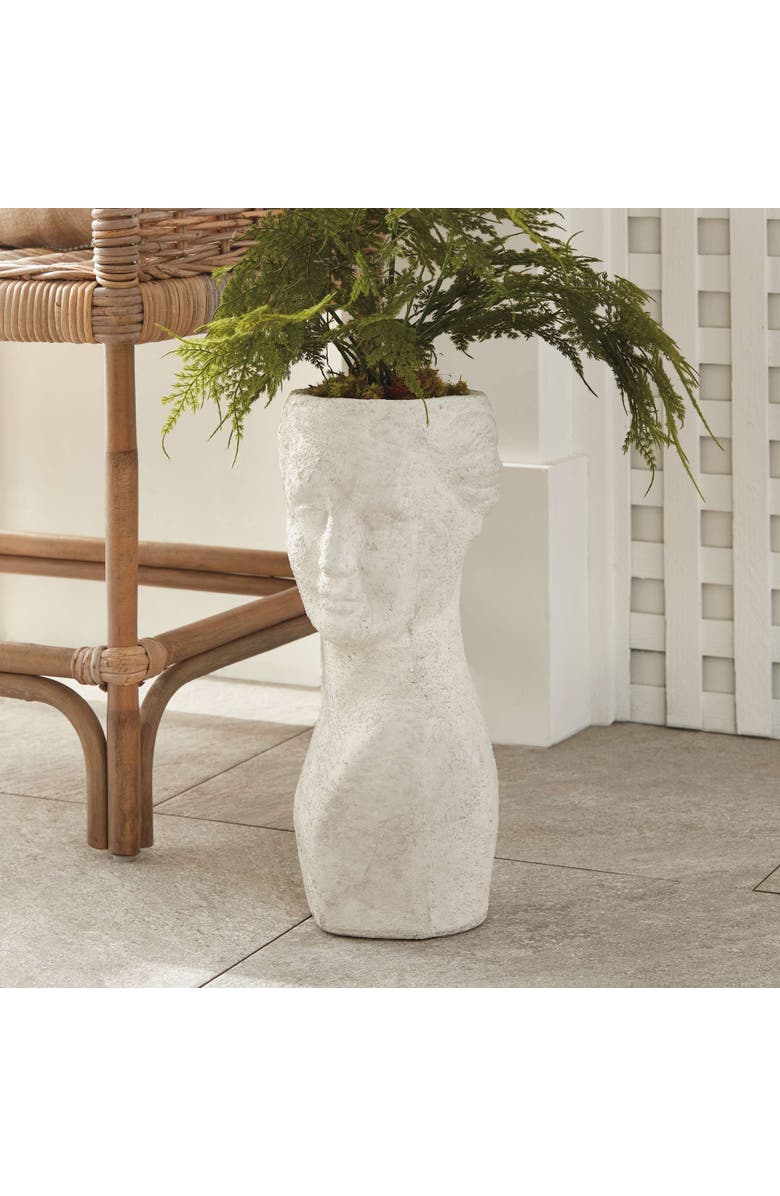 Napa Home & Garden Weathered Garden Female Bust Planter, Alternate, color, 