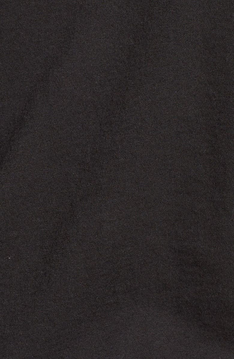 LNA V-Neck Strap Detail Cotton Tee, Alternate, color, 