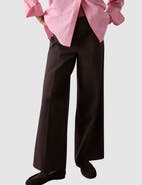 Whistles Ponte Wide Leg Trouser