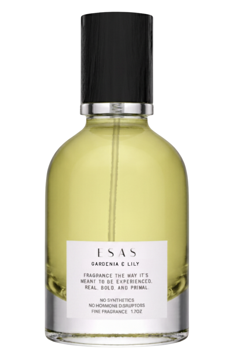 Esas NYC Gardenia & Lily Organic Eau de Parfum - White Florals & Warm Sun, Main, color, 
