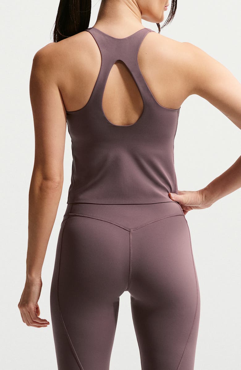 Nike Universa Dri-FIT High Waist 7/8 Leggings, Alternate, color, Tattoo/ Burgundy Crush
