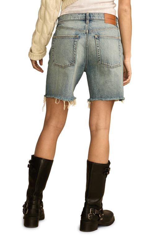 LUCKY BRAND LUCKY BRAND '90S LOOSE CUTOFF DENIM SHORTS 