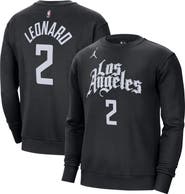 Jordan Brand Men's Jordan Brand Kawhi Leonard Black LA Clippers Statement Name & Number Pullover Sweatshirt