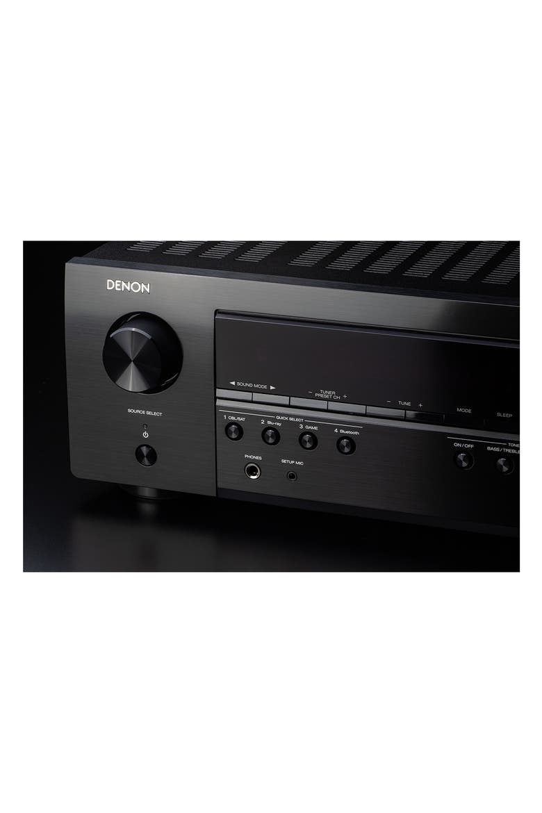 AVR-S570BT 5.2 Channel 8K Home Theater Receiver with Bluetooth and Dolby Audio/DTS, Alternate, color, Black