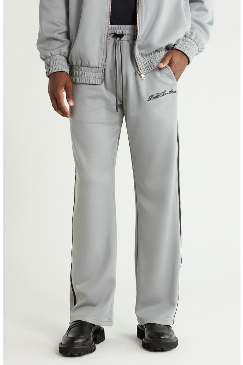 Harvey Track Pants, Main, color, STONE GREY