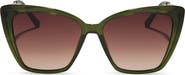 DIFF Heidi 56mm Cat Eye Sunglasses