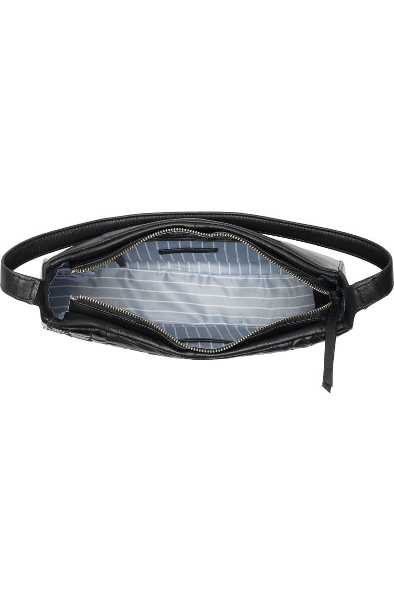 Lucky Brand Ziah Shoulder Bag, Alternate, color, Black Goat Ddm Le