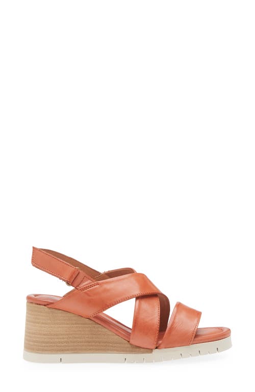 Miz Mooz Morgana Wedge Sandal In Brick