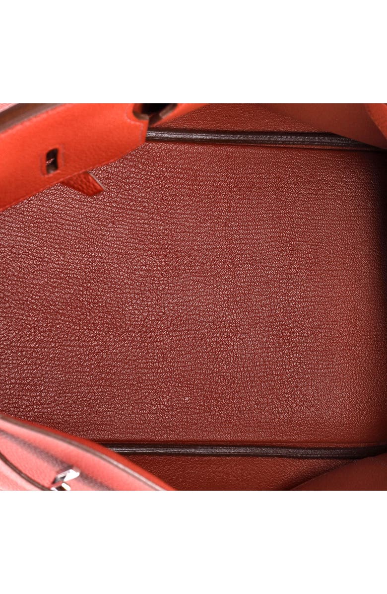 Pre-Owned Hermes Birkin Handbag Red Togo with Palladium Hardware 35, Alternate, color, Rouge Vif