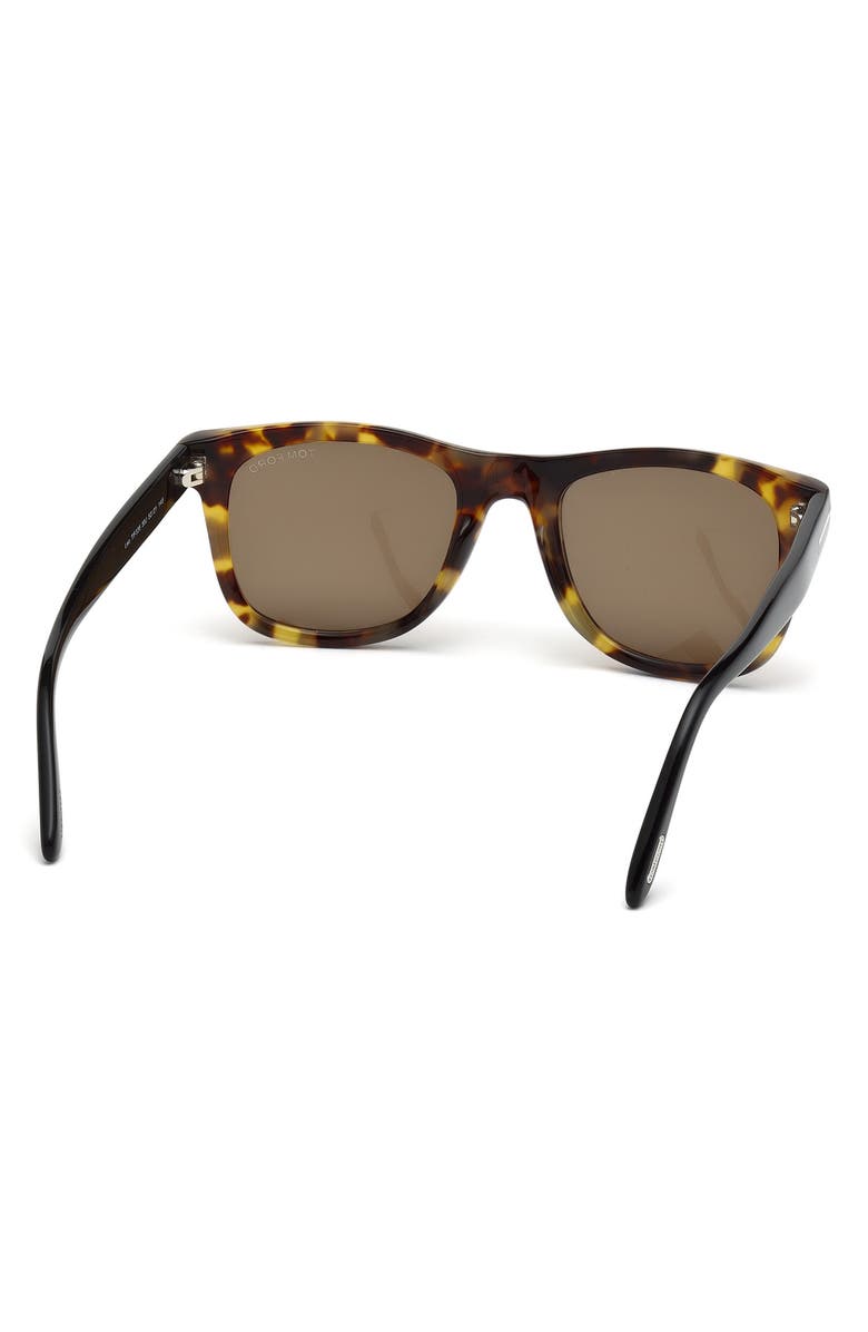 TOM FORD Leo 52mm Retro Sunglasses, Alternate, color, 