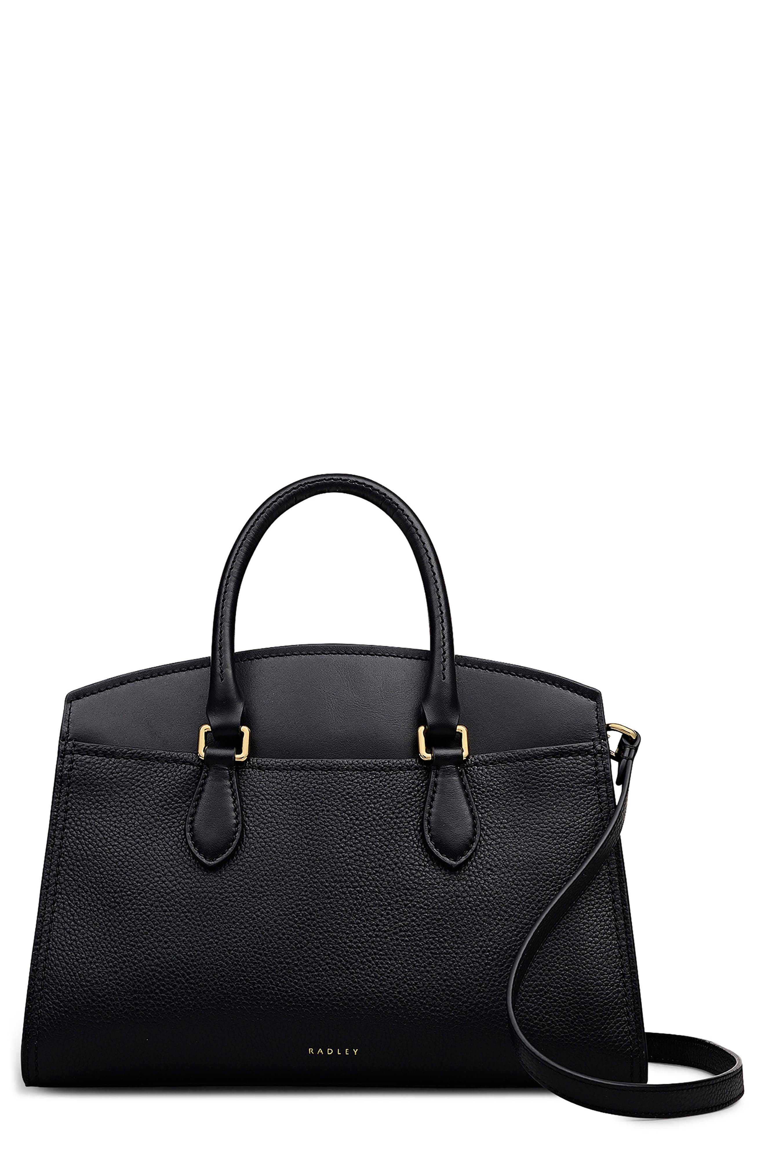 Radley Medium Portland Way Zip Tote Bag, Main, color, Black