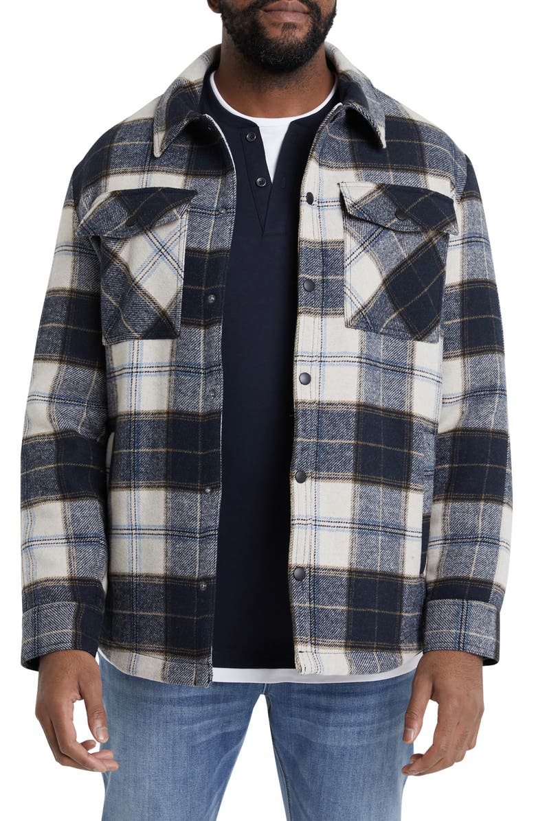 Johnny Bigg Montana Check Shacket, Main, color, 