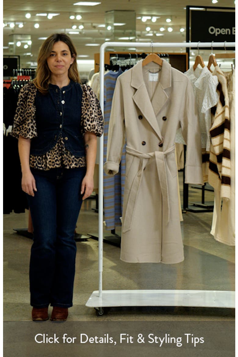 Real Love Double Breasted Maxi Coat video