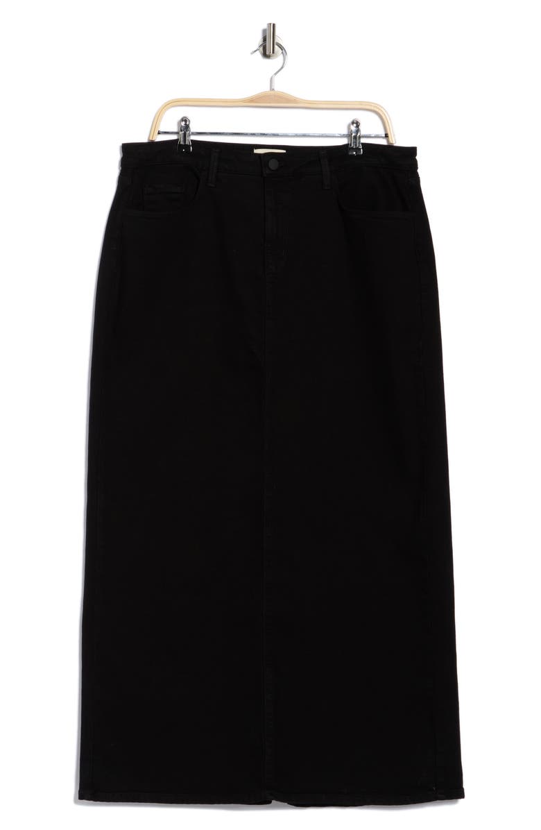 L'AGENCE Miriam Denim Maxi Skirt, Alternate, color, 