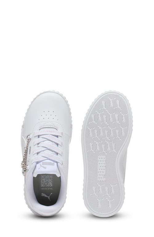 Puma Kids' Carina 3.0 Sneaker In White
