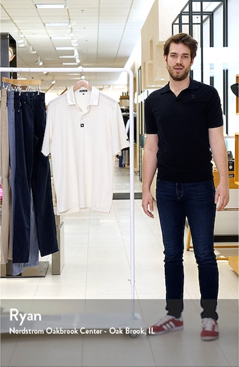 Abyss Piqué Performance Golf Polo, sales video thumbnail