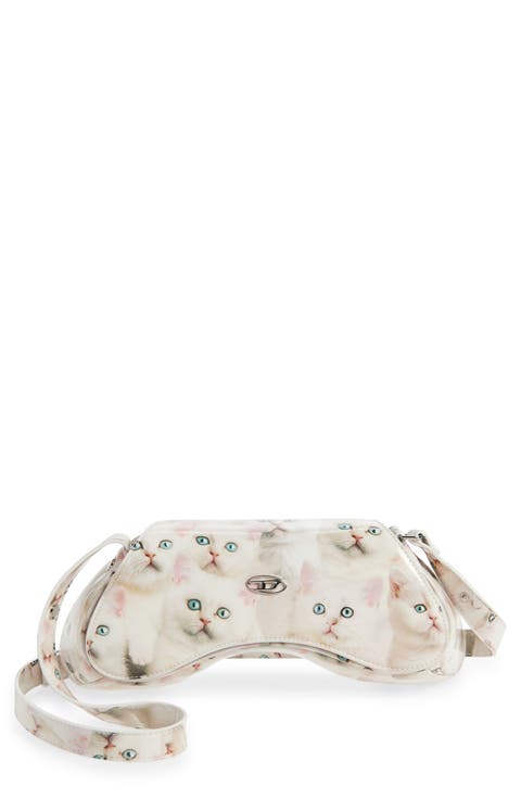 Play Faux Leather Crossbody Bag