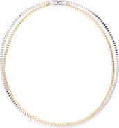 JENNY BIRD Double Amalfi Layered Chain Necklace