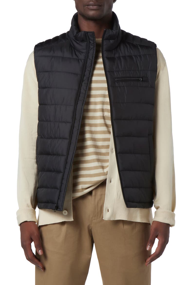 Gershwin Puffer Vest, Main, color, BLACK