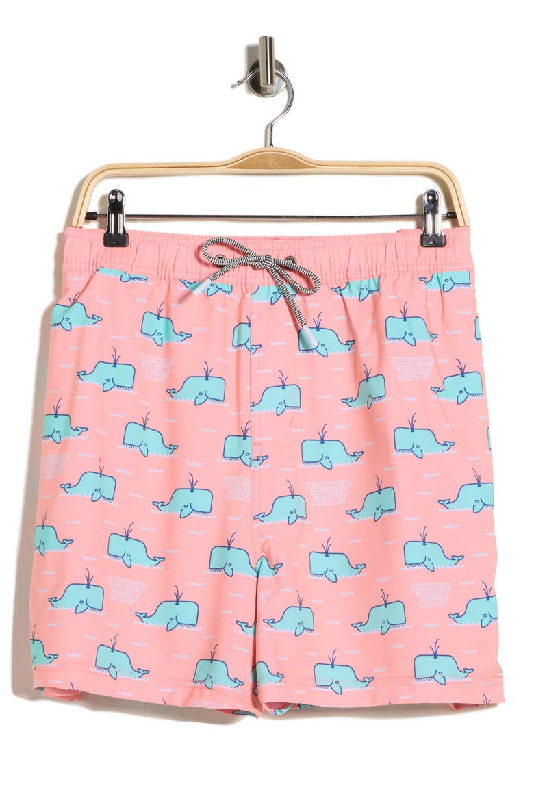 Moby 2.0 Swim Trunks, Main, color, PINK